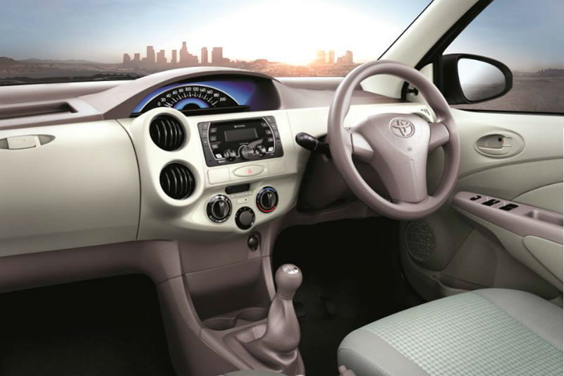 Toyota Etios Liva Interiors