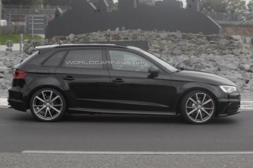 Audi RS3 spied testing 2013
