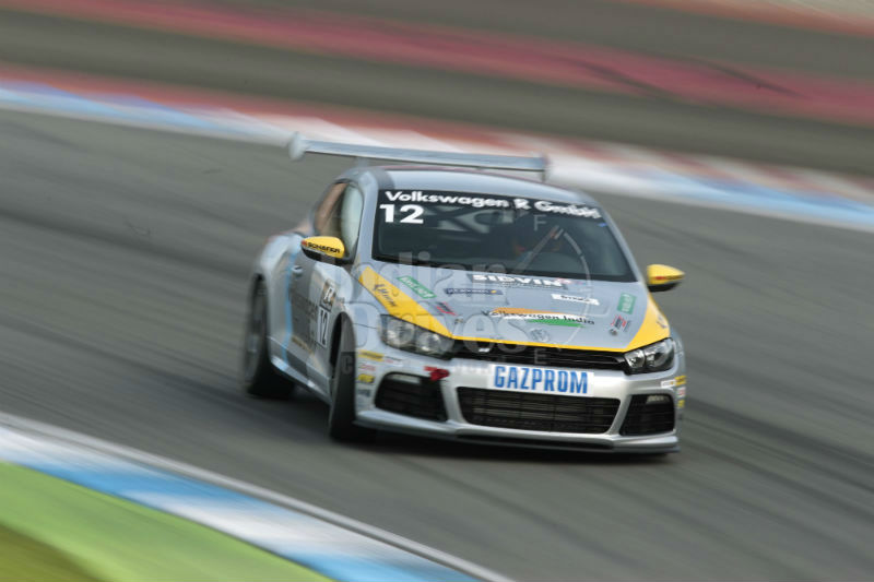 Sandeep Kumar action in his Race Scirocco R-Cup