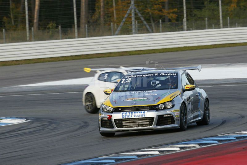 Sandeep Kumar in his Race Scirocco R-Cup 2013
