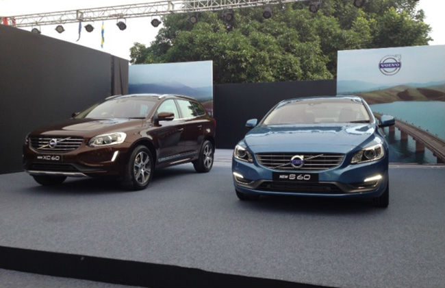 Volvo launch S60 and XC60