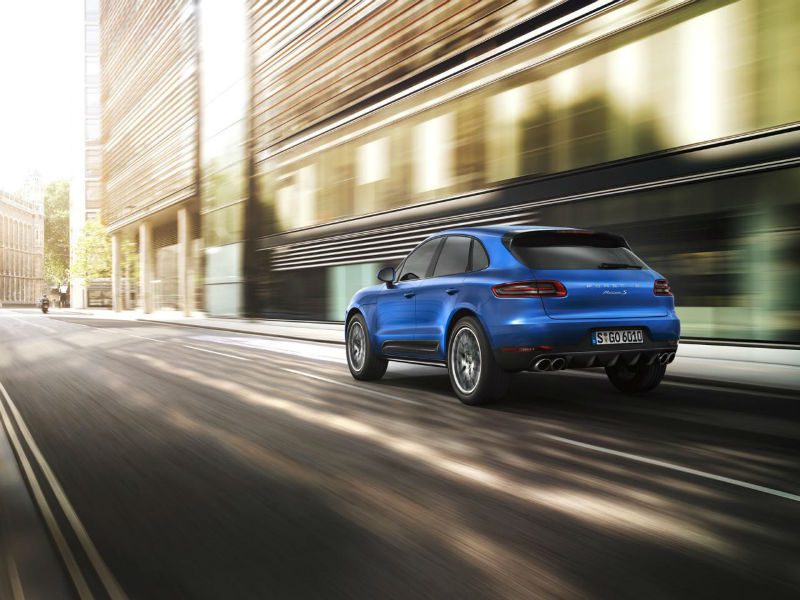 2014 Porsche Macan Back View