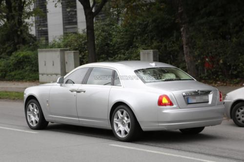 Rolls Royce Ghost Facelift Back View