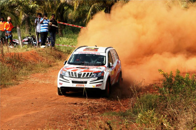 Team Mahindra Adventure at Indian National Rally Championship 2013