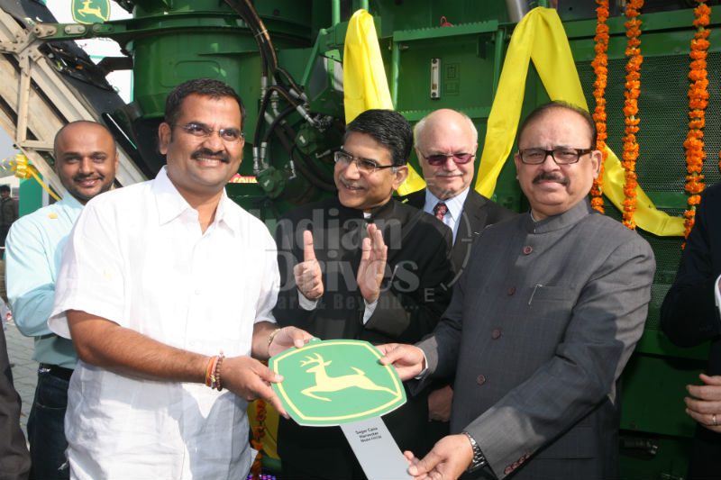 John Deere launches sugarcane harvester
