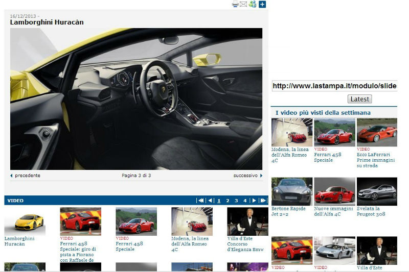 Lamborghini Gallardo Official images Leaked in on internet