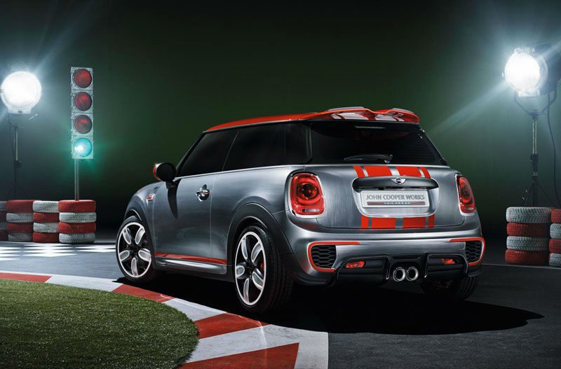 Mini John Cooper Works Back View