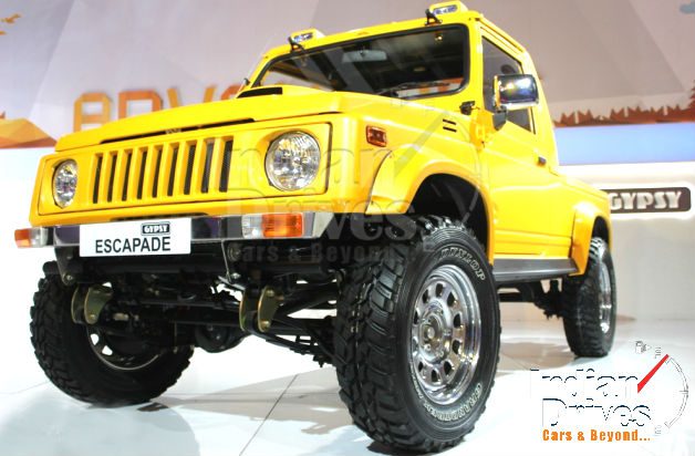 Maruti Gypsy Escapade Unveiled