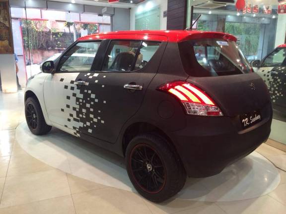 Maruti Swift Volt Edition Back View