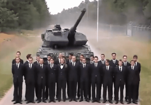 Netherland Tank Brake Test is Insane