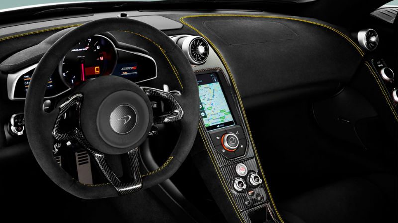McLaren 650S Interiors