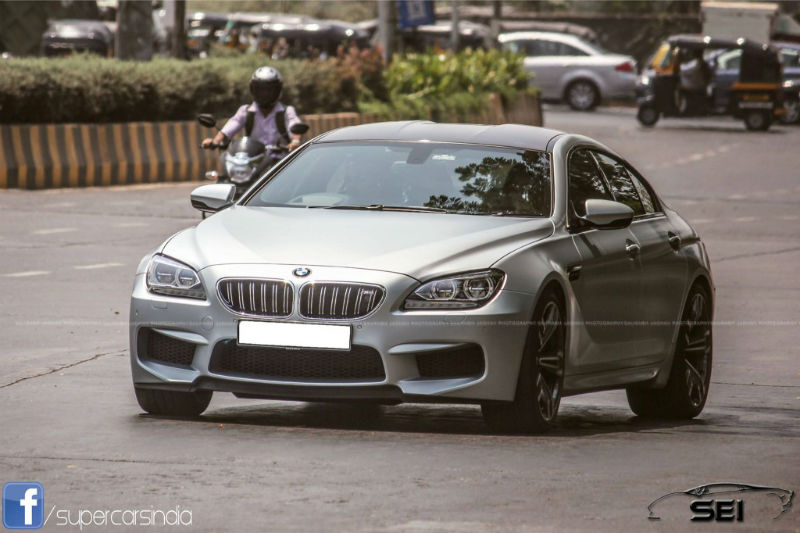 BMW M6 Gran Coupe Spied