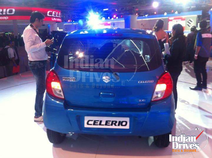 Maruti Celerio Back View