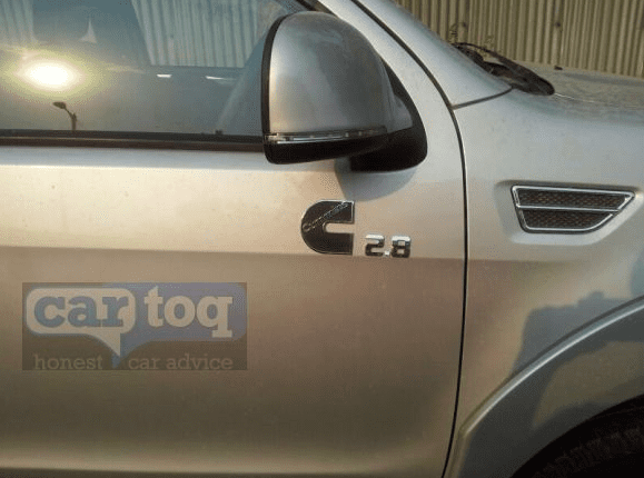 Foton Tunland Pickup Spy Pic