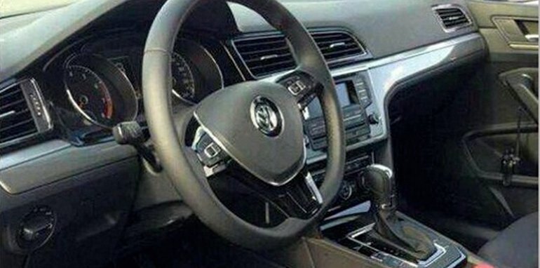 Volkswagen NMC Sport Sedan Spotted interiors