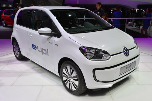 Volkswagen's first full electric car e-up