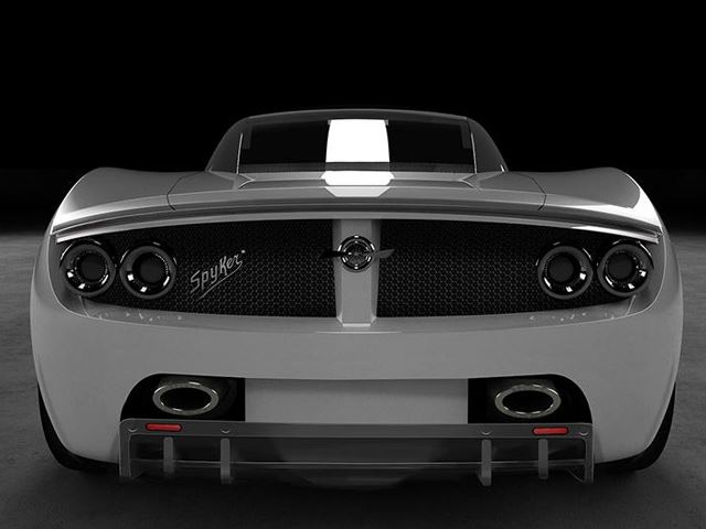 Spyker B6 Venator Back View
