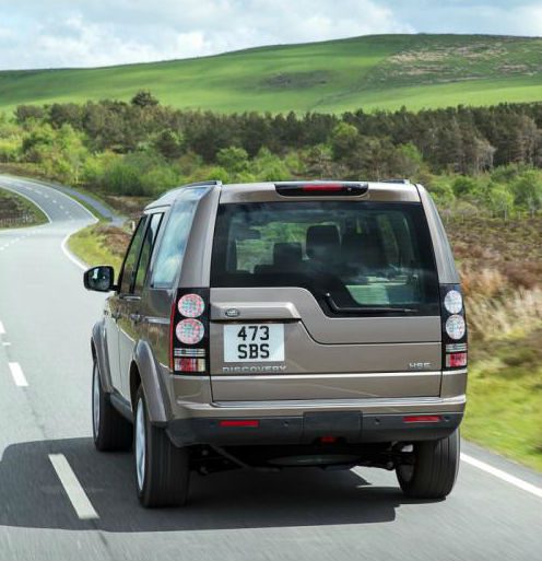 2015 Land Rover Discovery Back View