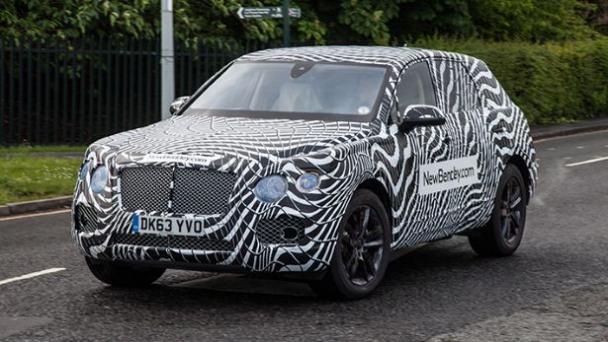 Bentley SUV Spied for First Time