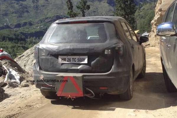 Maruti S-Cross Spied Testing in India