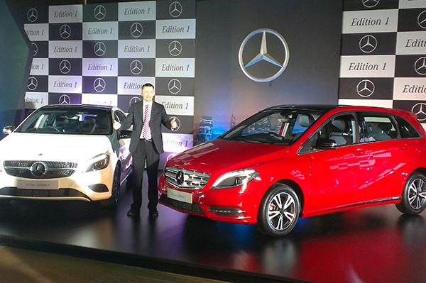 Mercedes-Benz A-Class, B-Class Edition 1 Launched at Rs 26.17 lakhs & Rs 28.75 lakhs