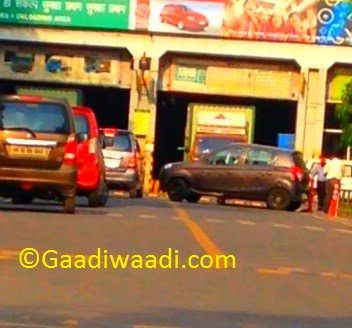Spied New Maruti Alto K10 side