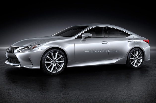 This Is What A Lexus RC-Based 'Four-Door Coupe' Might Look Like This Is What A Lexus RC-Based 'Four-Door Coupe' Might Look Like