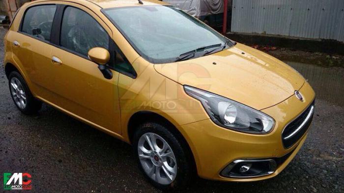 Fiat Punto Facelift First Pictures Leaked