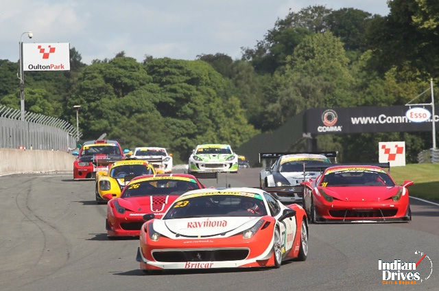 Gautam Singhania at Britcar Gautam Singhania at Britcar