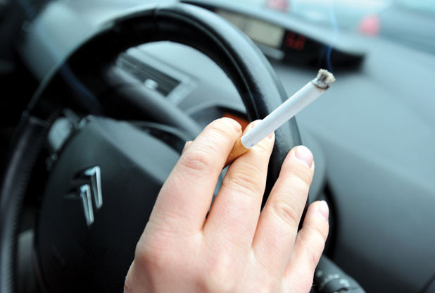 Smoking While Driving May Get Your License Cancelled