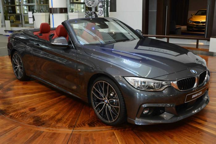 BMW 4-Series Convertible With M And AC Schnitzer Parts At Abu Dhabi Dealership