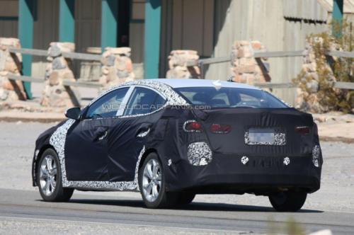Hyundai Spy Shots Back View Hyundai Spy Shots Back View