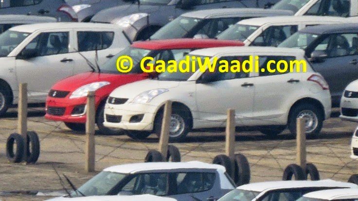 Maruti Swift Facelift Spotted