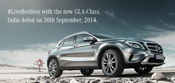 Mercedes-Benz GLA India Launch On September 30 Details Revealed Mercedes-Benz GLA India Launch On September 30 Details Revealed