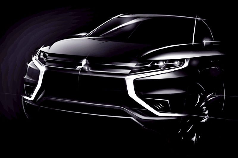 Mitsubishi Teases New Outlander PHEV Concept-S