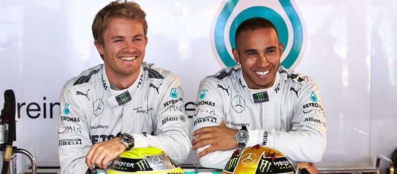 Nico Rosberg And Lewis Hamilton Launched IWC Ingenieur Chronograph Limited Edition Watches