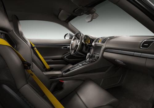 Porsche Cayman S interiors