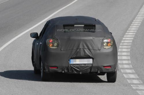 Suzuki Baleno Five-Door Hatchback Spied Testing Back View