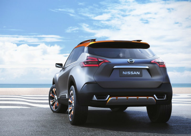 Nissan Kicks Concept Rear View