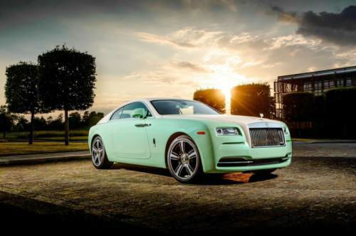 Rolls-Royce Wraith In Lime Green Commissioned For Michael Fux