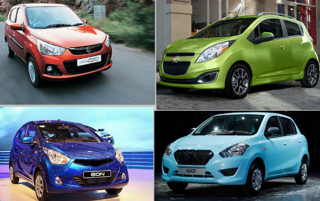 New Maruti Alto K10 vs Datsun GO vs Hyundai Eon vs Chevrolet Spark: Specifications Comparison 