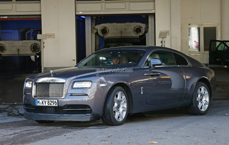 Rolls-Royce Wraith Sport Spotted Wearing Massive Spoilers Rolls-Royce Wraith Sport Spotted Wearing Massive Spoilers