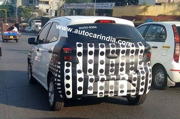 New Ford Figo Hatchback Spotted Testing In India
