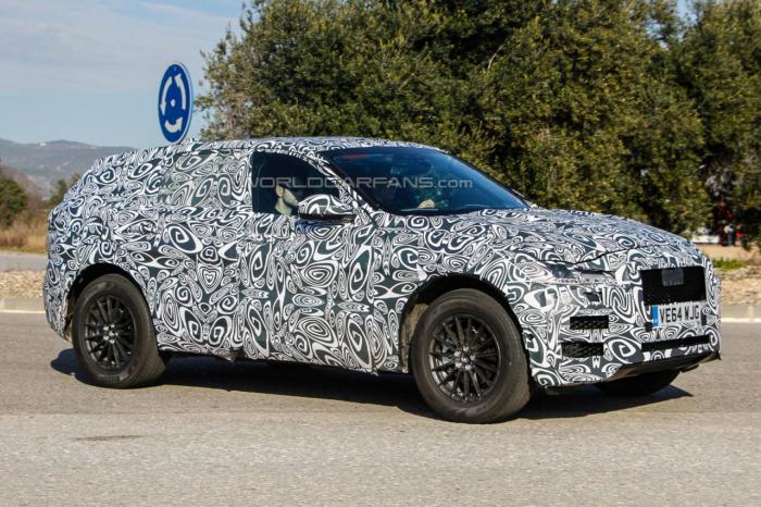 Jaguar F-Pace Spied For The First Time