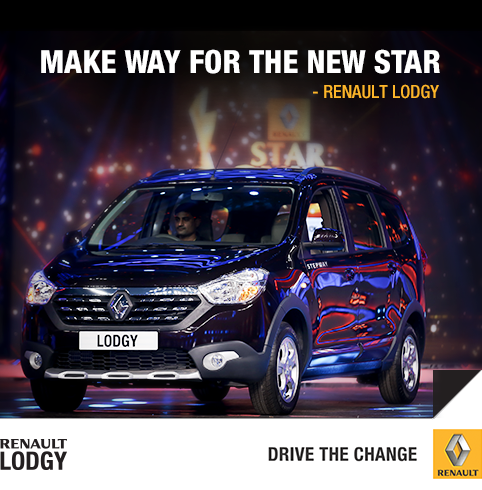 Renault Lodgy Stepway Unveiled In Mumbai India Renault Lodgy Stepway Unveiled In Mumbai India