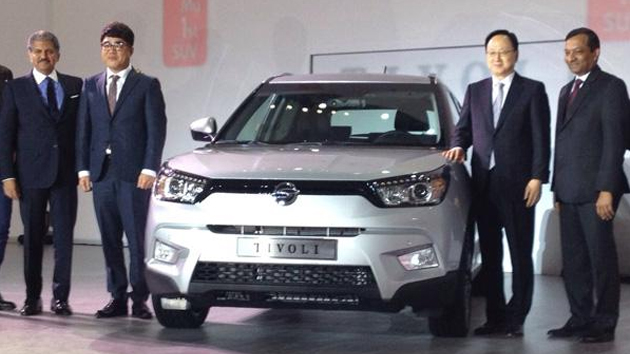 SsangYong Compact SUV Tivoli Showcased In Korea