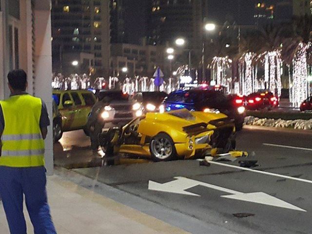 Rare Pagani Zonda F Crashed In Dubai