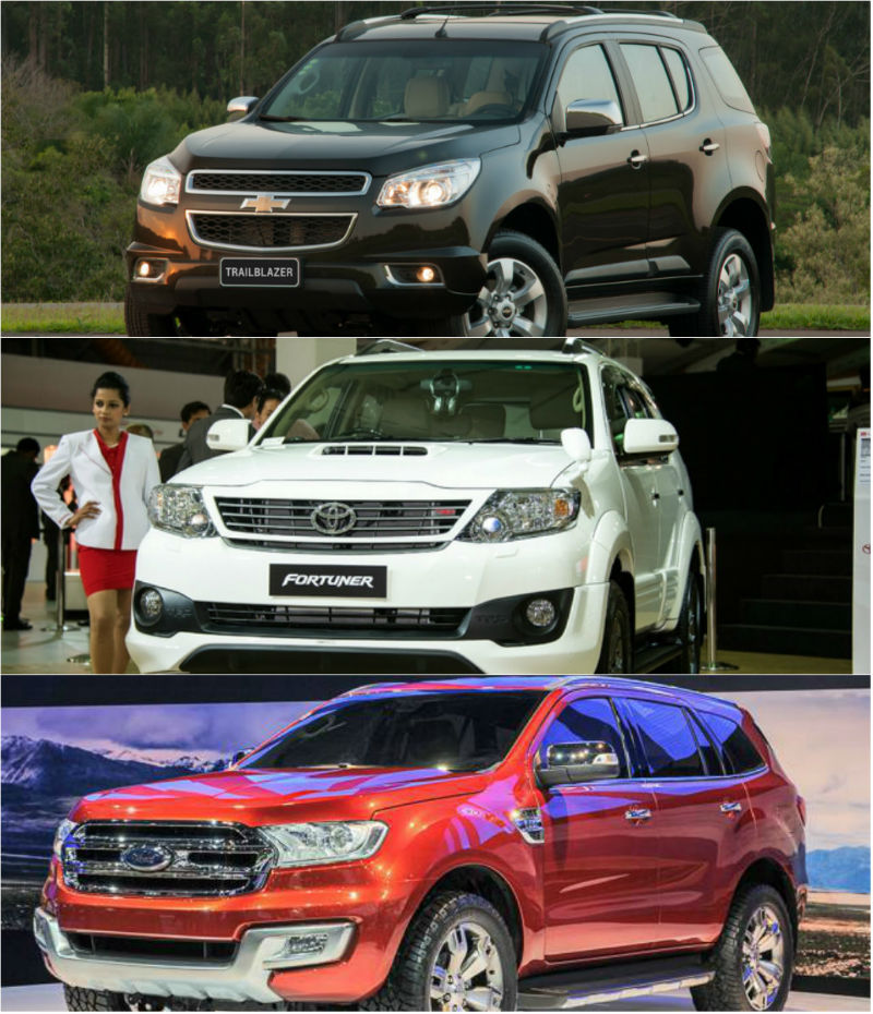 Chevrolet Trailblazer vs New Ford Endeavour vs Toyota Fortuner: Upcoming SUVs Spec Comparison