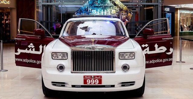Abu Dhabi Police Add Rolls-Royce Phantom To The Fleet