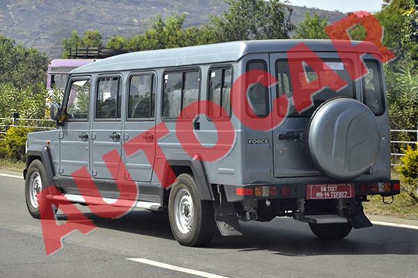 Force Trax With Seven-Doors Spied Testing In India Force Trax With Seven-Doors Spied Testing In India